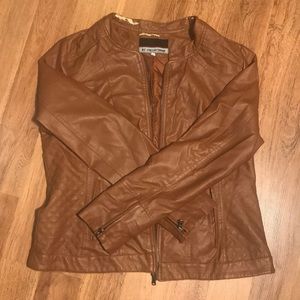 KC Collections Pleather Jacket